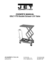 Jet DSLT-770 Owner's Manual