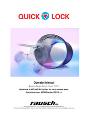 Rausch QuickLock Operator's Manual