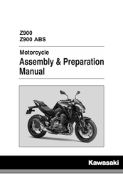 Kawasaki Z900 & Z 900 ABS 2017 2018 2019 service manual 3-ring binder