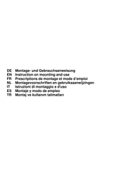 ELICA SYNTHESIS 17674 Instruction On Mounting And Use Manual
