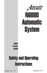 ARCAIR N6000 Automatic System Safety And Operating Instructions Manual