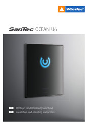 WimTec SanTec OCEAN U6 112 368 Installation And Operating Instructions Manual