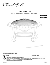 pleasant hearth OFW760R Manual