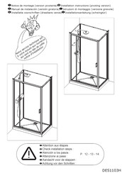 Kinedo EDEN 2 Installation Instructions Manual