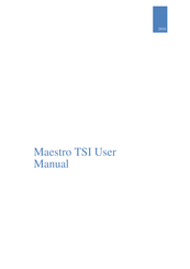 Teknotel Maestro TSI User Manual