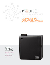 Prolitec AIRQ PS 570 CM Original Instructions Manual
