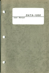 DTK Data-1000 User Manual