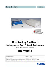 Gotting HG 71912-A Manual