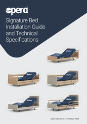 Opera Signature Series Installation Manual And Technical Specifications