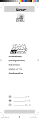 roco ESU Lok Sound Operating Instructions Manual