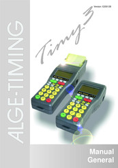 ALGE-Timing Timy3 WP Manual General