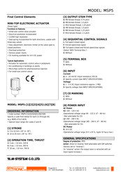 M-system MSP6 Instruction Manual