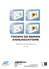 IGD TOC-30A-AN1 Operation And Maintenance