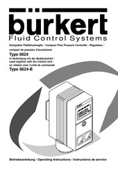 Burkert 8624 Operating Instructions Manual