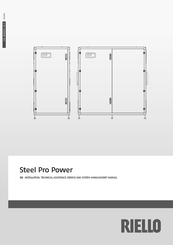 Riello Steel Pro Power 114-2 V Installation, Technical Assistance Service And System Management Manual