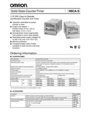 Omron H8CA-SALS Manual