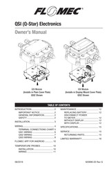 Flomec QSI Series Owner's Manual