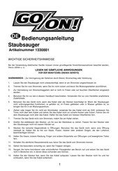 Go-On 1330881 Instruction Manual