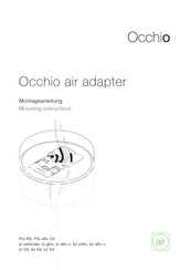 Occio Air adapter Mounting Instructions