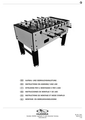 Hudora 71461 Instructions On Assembly And Use