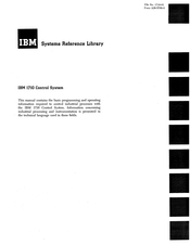 IBM 1710 Manual