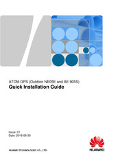 Huawei ATOM GPS Quick Installation Manual