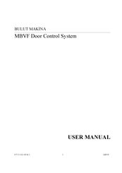 Bulut Makina MBVF User Manual