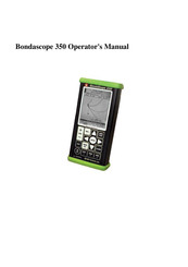 NDT Systems Bondascope 350 Operator's Manual