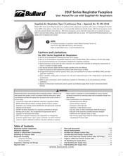 Bullard 20LF Series User Manual