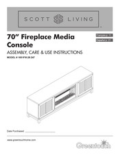 Scott Living 1051FM-28-247 Assembly / Care & Use Instructions