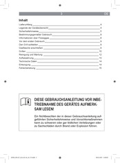 DS Produkte CY-15 Manual