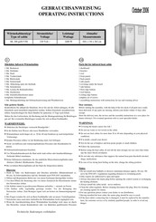 Wellness HL 200 gelb F FH Operating Instructions Manual