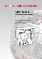 HYDAC FILTER SYSTEMS CMP 43 0-5 Series Installation And Maintenance Instructions Manual