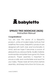 Babyletto 4626 Instruction Manual