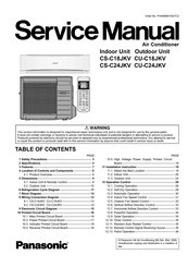 Panasonic CU-C18JKV Service Manual