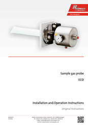 Buhler ECO Installation And Operation Instructions Manual