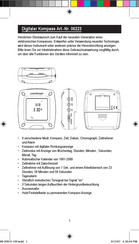 Weinberger 06223 Owner's Manual