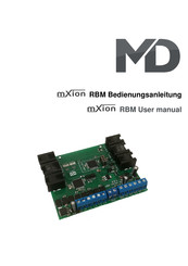 MD mXion RBM User Manual
