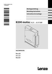Lenze 8200 motec E82ZMFBC001 Mounting Instructions