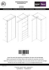 Hülsta now! flexx PASSEPARTOUT Assembly Instruction Manual