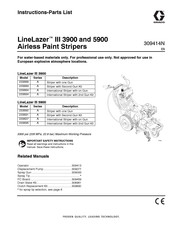 Graco LineLazer III 5900 Instructions-Parts List Manual