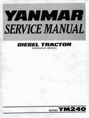 Yanmar YM240 Service Manual