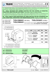 Teleco Automation TVDLC868A01 Manual
