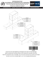 Hülsta now! no.15 27212 Assembly Instructions Manual