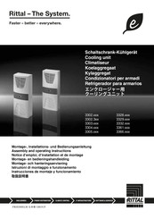 FRIEDHELM LOH Rittal 3303.500 Assembly And Operating Instructions Manual