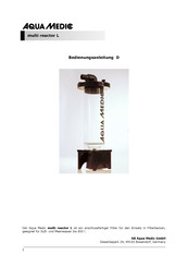 Aqua Medic Multi Reactor L Operation Manual