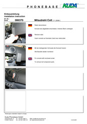 Kuda 086370 Installation Instruction