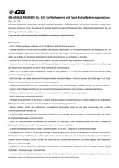 GM-Racing GENIUS RACE 80R Instruction Manual
