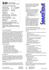 Servonaut S20 Quick Start Manual