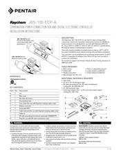 Pentair Raychem JBS-100-ECP-A Installation Instructions Manual
